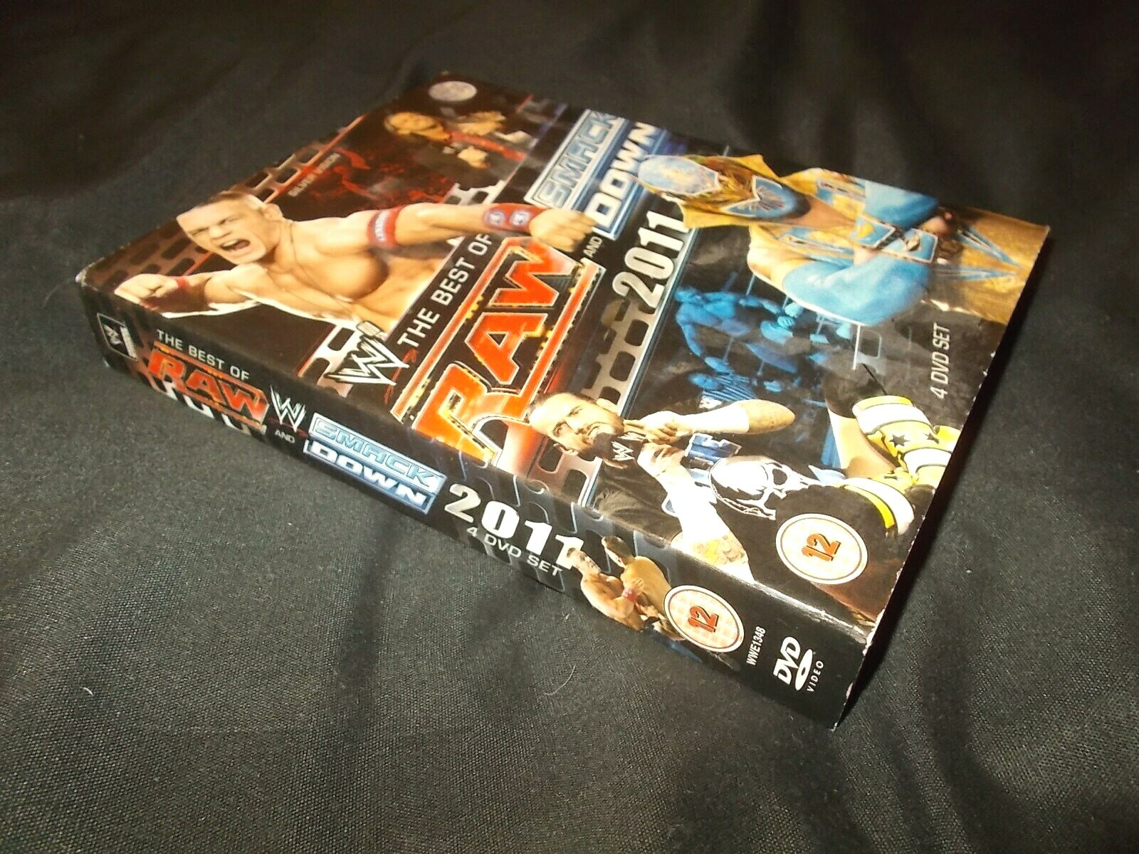 The Best Of Raw And Smackdown 2011 (DVD, 2012, 4-Disc Set) John Cena CM Punk