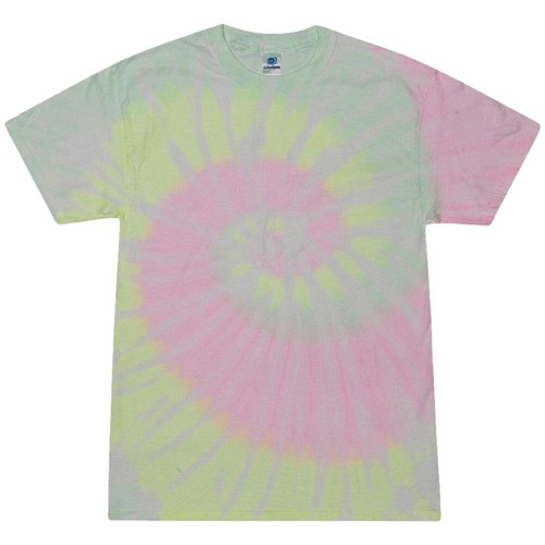 COLORTONE - Unisex Batik T-Shirt Swirl Flower Power Tie-Dye Rainbow XXL - 5XL - Bild 210 von 365