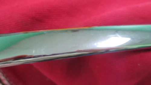 Rolls Royce Silver Cloud, Bentley S left front door chrome moulding UB2936 - Video 1 of 1