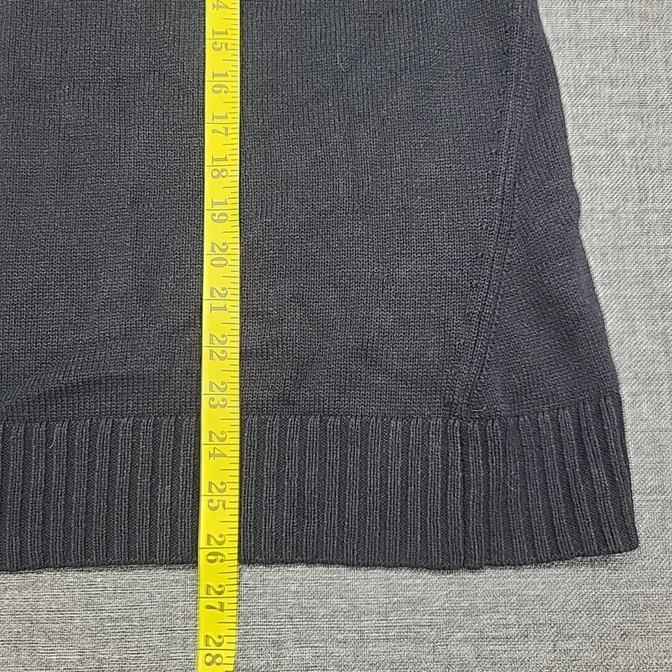 Isaac Mizrahi Live 时尚分体高领套衫毛衣 X-大号黑色 — 第 3/4 张图片