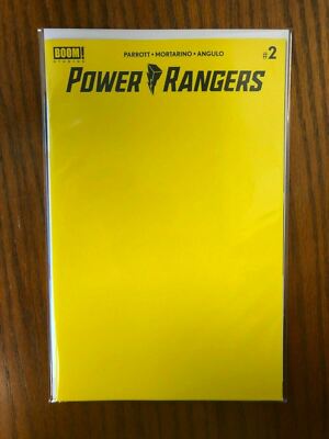 NM POWER RANGERS #2 Blank Sketch Yellow Variant Boom! Presale 12/16 NM POWER RANGERS #2 Blank Sketch Yellow Variant Boom! Presale 12/16