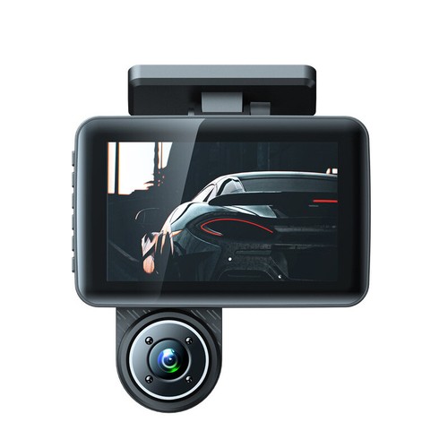 4" 1080P Car 3Lens Dash Cam Front/Rear/Inside Video Recorder Camera G-sensor Kit - Bild 16 von 18