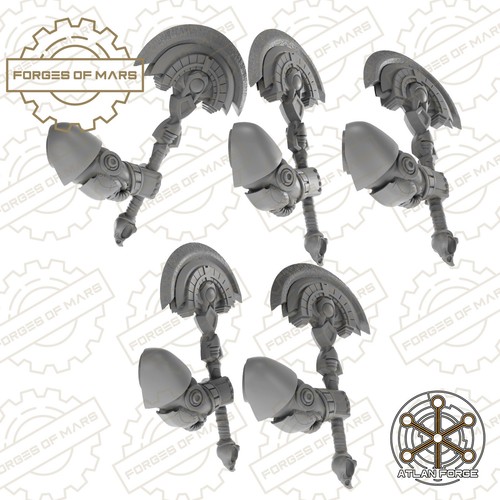 Fallen Gladiators - Evolution - Aegyptians Destroyers Axes (x5R) - Imagen 2 de 2