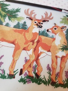 Bucilla Gallery of Stitches Stitchery Kit White Tailed Deer 33438
