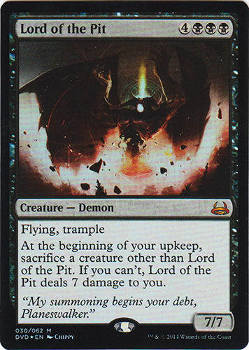 MTG Magic - Lord of the Pit - Duel Decks: Anthology - Foil Near Mint - Picture 1 of 1