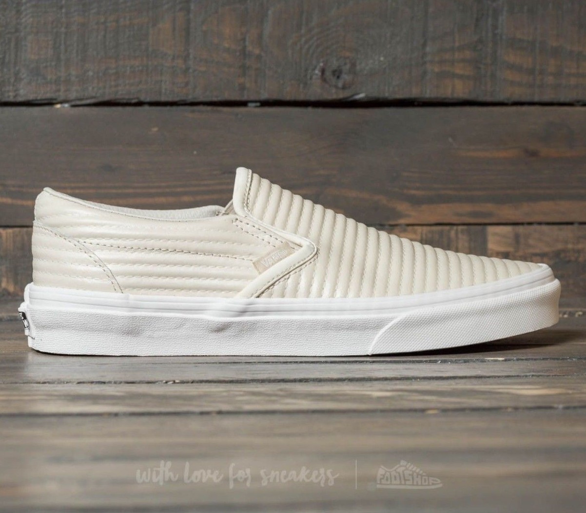 Vans Classic Slip On (Moto Leder) Birch/Blanc de Blanc Skate Damenschuhe Größe 9 Vans Classic Slip On (Moto Leder) Birch/Blanc de Blanc Skate Skate Blanc Damenschuhe Größe 9 3cf9e5