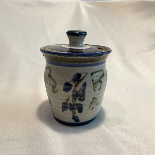 Art Pottery Sugar/Jam Bowl, Stamped FC"star",4-1/2" - Picture 4 of 8