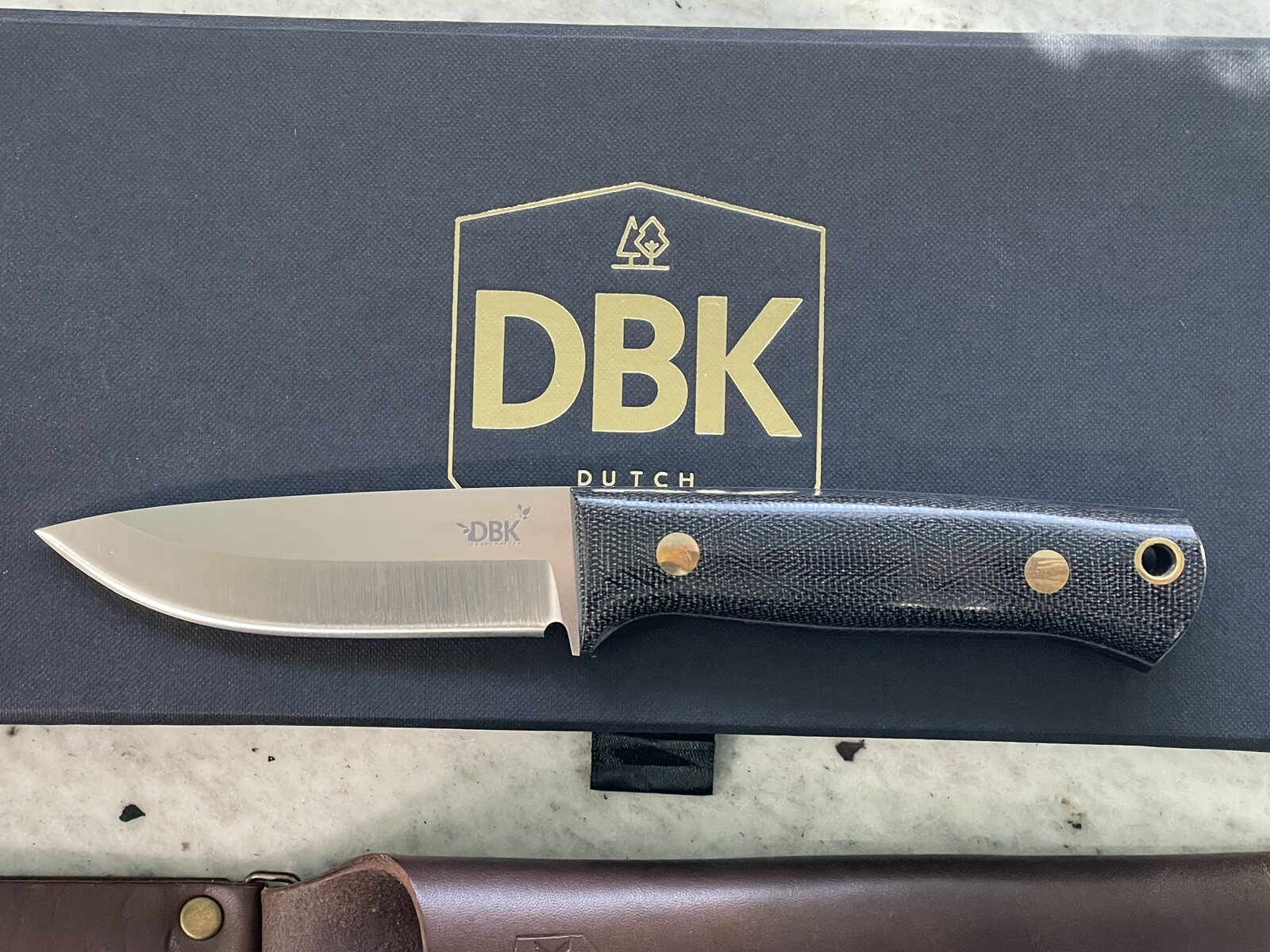 DBK Bushcrafter Knife By TRC Knives First Run 31/300 eBay
