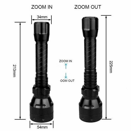 Infrarot 10W IR 850nm/940nm LED Licht Nachtsicht Einstellbare Zoombare Lamp QE* - Bild 77 von 99