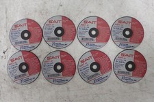 Lot of 8 Sait 23041 A60T-BF 3 x 1/16 x 3/8 Cut-off Wheels