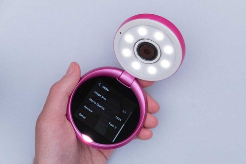 Casio Exilim TR MINI TR-M10 Digital Beauty Camera Bluetooth transmission PINK - Picture 10 of 10