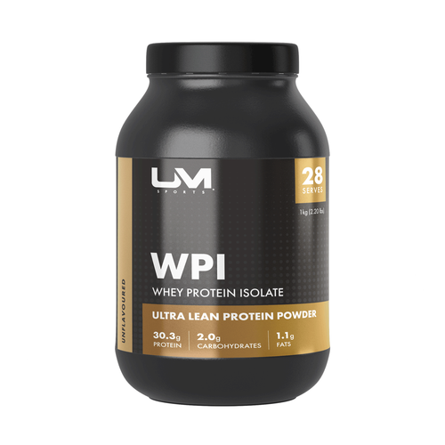 100% Whey Protein Isolate (WPI) Unflavoured by UM Sports - Picture 3 of 3