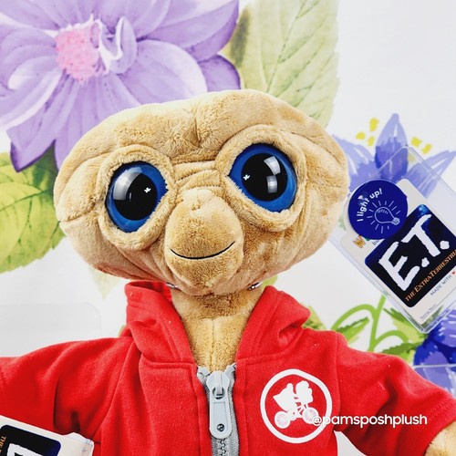Build a Bear E.T. Alien Plüsch rot Hoodie Pullover Finger Lichter & 5 Sätze Sound - Bild 3 von 14