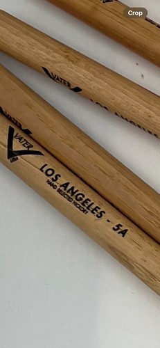 Vater Wood Drum Sticks Lot Of 3 Pair American Hickory Los Angeles 5A - Picture 9 of 9