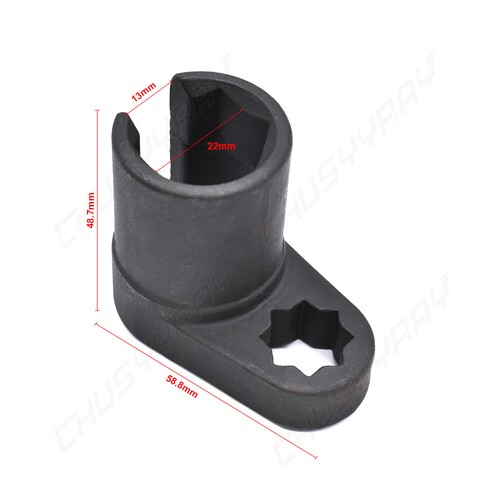 Oxygen Sensor Socket Wrench Removal Tool 1/2" 22mm Car Auto Repair Tool Black - Bild 3 von 9