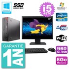 PC Fujitsu Esprimo E520 Bildschirm 19 " i5-4570 RAM 8Go SSD 960Go Graver DVD