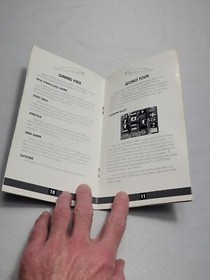 🕹Jaguar XJ220  Sega CD Manual Only N0 GAME