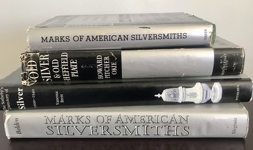 OLD SILVER and OLD SHEFFIELD PLATE SILVERSHITHS MARKS HARDCOVER REFERENCE BOOK - Picture 11 of 11