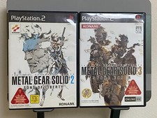 SONY PS2 PlayStasion METAL GEAR SOLID 2 3 SONS OF LIBERTY Snake Eater KONAMI