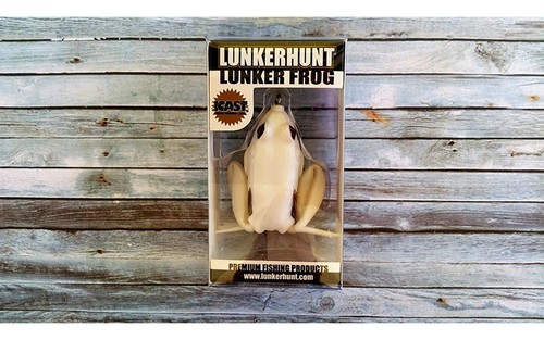 Lunkerhunt Lunker Frog Pearl - Picture 3 of 3