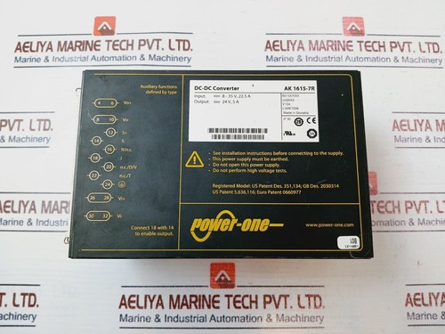 Power-one Ak-1615-7r Dc-dc Converter 8-35v, 22.5a