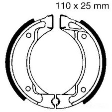 Bremsbacken hinten EBC Y518 inkl. Federn