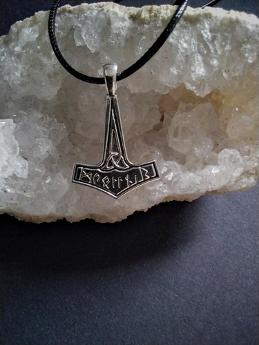 Thors Hammer Pendant/Keyring Custom,Norse,Viking,Icelandic,Pagan,Asatru - Picture 6 of 11