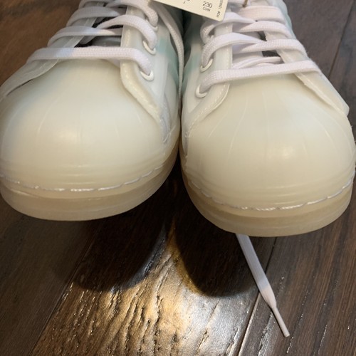Adidas Womens Superstar Futureshell White Purple Green S42622 Size 5 NWT - Picture 17 of 18