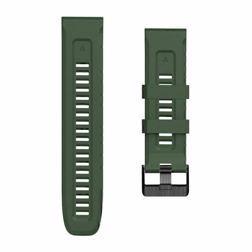 Quickfit 20/22/26mm Silikon Armband für Garmin Fenix E/8/7/7S/7X 6/6S/6X 5/5S/5X - Picture 160 of 341