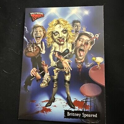 2007 TOPPS HOLLYWOOD ZOMBIES Britney Spears PARODY Trading 2007 TOPPS HOLLYWOOD ZOMBIES Britney Spears PARODY Trading