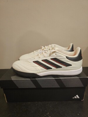 Adidas Copa Pure 2 League Turf Ivory Black Soccer Shoes Mens Sz 8 IE4986 NEW adidas Copa Pure II League Turf Soccer Sneakers - Beige  main image 3
