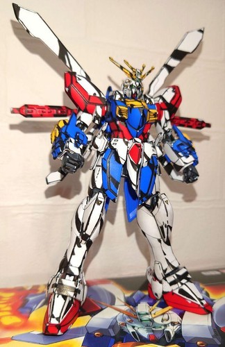 Assembled Painted HG 1:144 God Gundam 405 by Japan Creater - Picture 3 of 5
