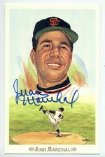 Exceptional, Juan Marichal Signed, Baseball HOF, Perez-Steele Celebration Card