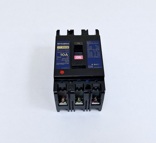 Interruptor sin fusibles Mitsubishi NF50-SH / 10A Hirobo 3P 600VAC 50-60Hz - Imagen 5 de 11