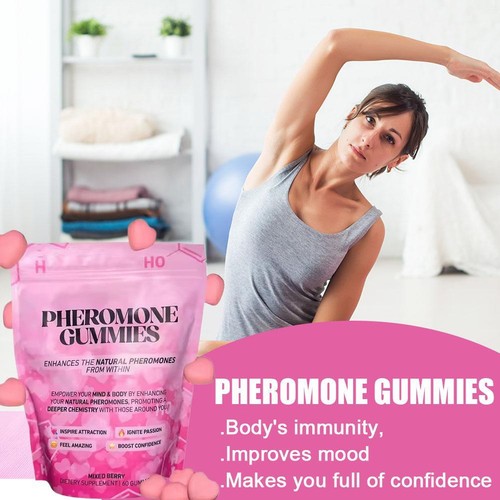 PACK de 2 gomitas feromonas 60 piezas | Ayuda a mejorar el encanto personal LO ÚLTIMO 2025 NW Ew - Imagen 7 de 13