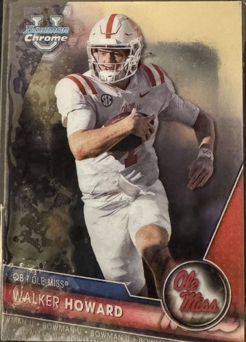 2023 Bowman Chrome U Football Color, #ed, Refractors, Auto, Kahuna, Pick Player - Picture 18 of 61