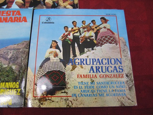 7" EP 3 x Islas Canarias Musik Los Huaracheros, Hnos Rodriguez, Agrup. Arucas - Picture 4 of 5