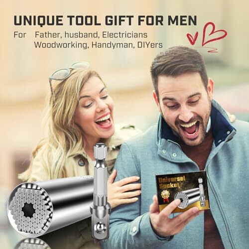 Super Universal Socket Tools, Socket Set with Power Drill Adapter(7-19 MM) - Picture 4 of 7
