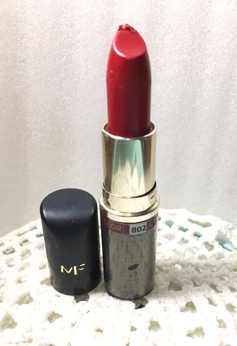 Max Factor Lasting Color Lipstick #1520 802 Paris Red - Picture 1 of 4