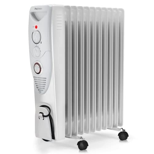 Pro Breeze Radiatore ad Olio 2500W, 11 Elementi - Riscaldatore Elettrico (m1z) - Foto 1 di 1
