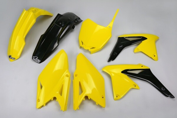 Kunststoff Verkleidung Kit Suzuki Rmz 450 2008 - 2017 Ufo Plast Replica-image