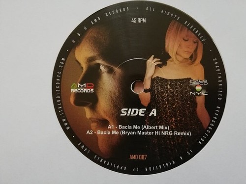Victor Ark & Daniela - Bacia Me 12" ITALO EURODANCE ULTRA RARE MONSTER LP LISTEN - Picture 3 of 4