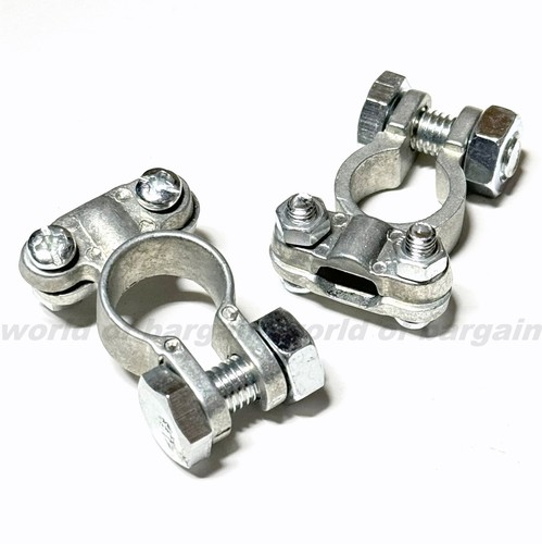 2x Batterieklemmen passend für Standard PKW LKW SAE Top Post Bleiklemmen - Bild 1 von 3