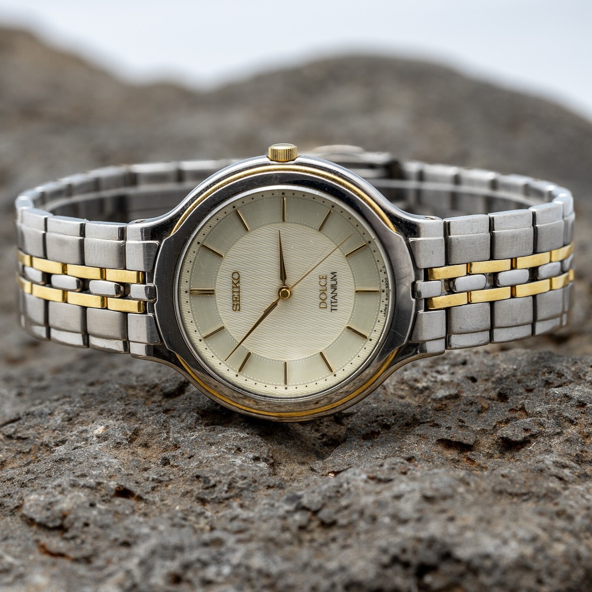 SEIKO DOLCE 8J41-6120 TITANIUM MEN'S WATCH | eBay SEIKO DOLCE 8J41-6120 TITANIUM MEN'S WATCH | eBay