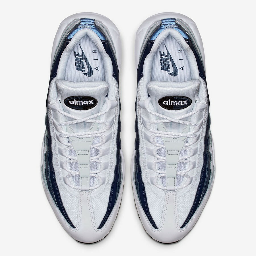 Nike Air Max 95 Essential Trainers White Midnight Navy Navy Navy Platinum 7e07ee Nike Air Max 95 Essential Trainers White Midnight Navy Navy Navy Platinum 7e07ee