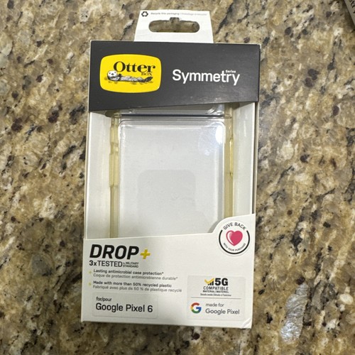 OtterBox Symmetry Case- Fits Google Pixel 6- Clear (77-84034) C9