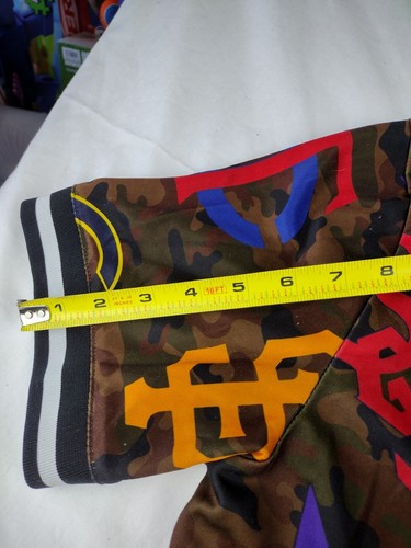 Rebel Minds MLB Logo Shirt Large Jersey Pullover Short Sleeve Camo - Picture 10 of 13