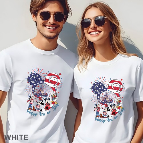 Retro Disney Fourth Of July Shirt, Happy 4th Of July, 202948 - Picture 10 of 24