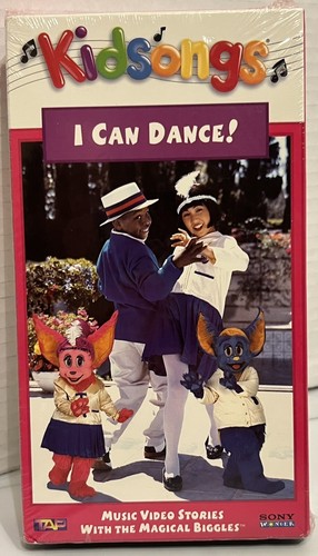 New KIDSONGS ‘I Can Dance!’ (VHS 1998) Music Stories w/ the Magical Biggles - Picture 1 of 4