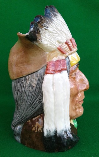 ROYAL DOULTON - NORTH AMERICAN INDIAN CHARACTER JUGS SELECTION. - Picture 22 of 29